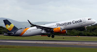 G-TCDF @ EGCC - Manchester Action - by Clive Pattle