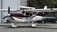 N662TM @ KRHV - Upright Corp. (Mill Valley, CA) 2004 Cessna T182T parked at the Tradewinds ramp at Reid Hillview Airport, CA. - by Chris Leipelt