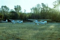 N3942E @ 1Q5 - 42E following an extensive preflight, ready to depart lovely Lake Pillsbury after an overnight visit.