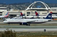 N564UW @ KLAX - US Airways, seen here at Los Angeles Int'l(KLAX) shortly after landing - by A. Gendorf