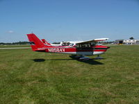 N8584V @ I74 - Cessna 172 F At Merfi 2015 - by Christian Maurer