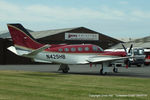 N425HB @ EGBT - at Turweston - by Chris Hall