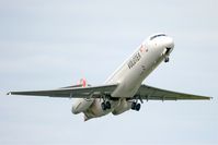 EI-EXA @ LFRB - Boeing 717-2BL, Take off rwy 07R, Brest-Bretagne Airport (LFRB-BES) - by Yves-Q
