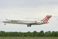 EI-EXA @ LFRB - Boeing 717-2BL, On final rwy 25L, Brest-Bretagne Airport (LFRB-BES) - by Yves-Q