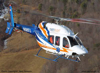 N505TJ @ GVQ - This is the Bell 429 belonging to Mercy Flight of Western New York, the one stationed at Genesee County Airport near Batavia, NY. It just landed near my house yesterday for a pedestrian hit by a car. :-( - by Ned Dawson