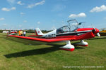 G-BHTC @ EGNU - at the Vale of York LAA strut flyin, Full Sutton - by Chris Hall