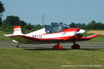 G-BCLU @ EGNU - at the Vale of York LAA strut flyin, Full Sutton - by Chris Hall
