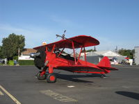 N68405 @ SZP - 1943 Boeing Stearman A75N1, P&W R-985 450 Hp radial upgrade from original 220 Hp, note external air filter mod, Restricted class - by Doug Robertson
