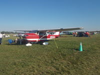 N8444L @ OSH - Cessna 172 Parked at Oshkosh 2015 - by Christian Maurer