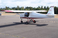 N50737 @ PLU - Just Aircraft Highlander after engine shutdown at Thun Field - by Eric Olsen