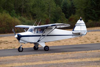 N5098Z @ PLU - 1961 Piper taxing in for Cubs and Classics - by Eric Olsen