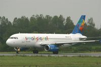 SP-HAC @ LFRB - Airbus A320-233, holding point rwy 25L, Brest-Bretagne airport (LFRB-BES) - by Yves-Q