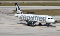 N949FR @ FLL - Frontier Emma the Ermine - by Florida Metal