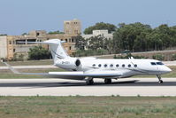 9H-GVI @ LMML - Gulfstream G650 Elitavia Malta - by Raymond Zammit