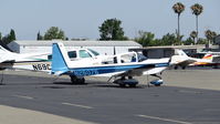 N26076 @ KRHV - Privately owned 1977 Grumman Tiger sitting on the transient ramp at Reid Hillview Airport, San Jose, CA. - by Chris Leipelt