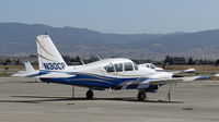 N30CP @ CVH - Locally-based 1973 Piper Aztec sitting on the ramp at Hollister Municipal Airport, Hollister, CA. - by Chris Leipelt