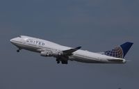 N118UA @ KSFO - Boeing 747-400 - by Mark Pasqualino