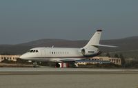 N292QS @ KMRY - Falcon 2000 - by Mark Pasqualino