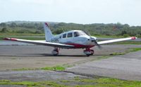 G-CGVC @ EGFH - Visiting Archer III operated by Western Air (Thruxton). Previously registered OK-INT. - by Roger Winser