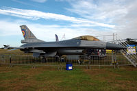 FA-05 @ EBDT - Belgian Air Force F-16A travelling exhibit at Schaffen-Diest airfield, Belgium. - by Van Propeller