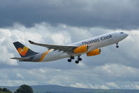 G-TCXB @ EGCC - Departing from Manchester. - by Graham Reeve