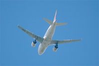 F-GUGE @ LFRB - Airbus A318-111, Take off rwy 07R, Brest-Bretagne Airport (LFRB-BES) to Paris CDG - by Yves-Q