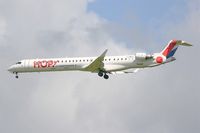 F-HMLH @ LFRB - Canadair Regional Jet CRJ-1000, Short approach rwy 25L, Brest-Bretagne Airport (LFRB-BES) - by Yves-Q