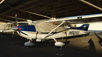 N802SD @ KRHV - Locally-based 2004 Cessna T182T parked under the shelters at Reid Hillview Airport, San Jose, CA. - by Chris Leipelt