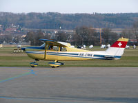 HB-CMK @ LSZG - This plane left our country.
It had been converted from a Continental O-300-C to a Franklin 6A-335-B engine early in its life. - by sparrow9