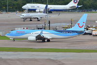 G-FDZX @ EGCC - Departing from Manchester. - by Graham Reeve
