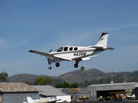 N435M @ SZP - 1992 Beech A36 BONANZA, six seats, Continental IO-550 300 Hp, on final Rwy 22 - by Doug Robertson