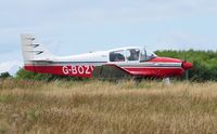 G-BOZV @ EGFH - Visiting DR-340 Major. - by Roger Winser