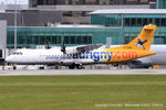 G-COBO @ EGCC - Aurigny Air Services - by Chris Hall