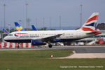 G-EUPE @ EGCC - British Airways - by Chris Hall