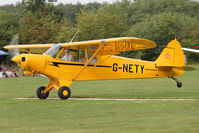 G-NETY @ EBZH - Full throttle, tailwheel up and taking off direction Ursel. - by Raymond De Clercq