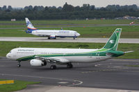 YI-AGS @ DUS - YI-AGS taxiing with TC-SUY arriving - by Günter Reichwein