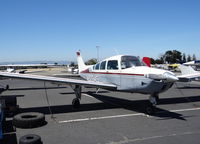 N9284S @ KRHV - Locally-based 1975 Beechcraft Sierra parked next to Nice Air at Reid Hillview Airport, San Jose, CA. - by Chris Leipelt
