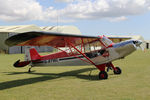 G-BTWL @ X5FB - Wag-Aero Sport Trainer at Fishburn Airfield, August 7th 2015. - by Malcolm Clarke