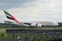 A6-EDL @ EGCC - Just landed at Manchester. - by Graham Reeve