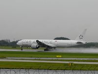 9V-SWI @ EGCC - At Manchester - by Guitarist