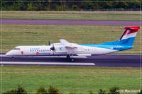 LX-LGN @ EDDR - De Havilland Canada DHC-8-402Q - by Jerzy Maciaszek