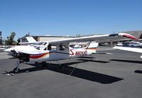 N8053G @ KRHV - Locally-based 1971 Cessna 177RG parked near Squadron 2 at Reid Hillview Airport, San Jose, CA. - by Chris Leipelt