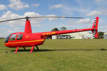 G-WLDN @ X5FB - Robinson R44 Raven 1, Fishburn Airfield, August 8th 2015. - by Malcolm Clarke
