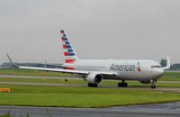 N387AM @ EGCC - At Manchester - by Guitarist