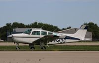 N9143S @ KOSH - Beech B24R