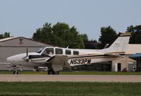 N533PM @ KOSH - Hawker Beechcraft G58 - by Mark Pasqualino