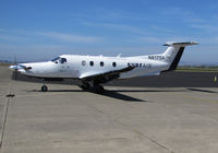 N817SA @ KAPC - Surf Air PC-12/47E arriving at KAPC (Napa County Airport) from KHHR (Hawthorne Municipal Airport/Jack Northrop Field) - by Steve Nation