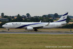 4X-EHE @ EGGW - El Al Israel Airlines - by Chris Hall