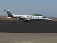 N10JY @ KAPC - Millennium Aviation (Rochester, NY) 1999 Learjet 45 taxiing for takeoff @ Napa County Regional Airport, CA - by Steve Nation