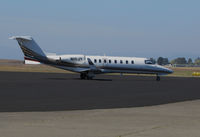 N10JY @ KAPC - Millennium Aviation (Rochester, NY) 1999 Learjet 45 taxiing for takeoff @ Napa County Regional Airport, CA - by Steve Nation